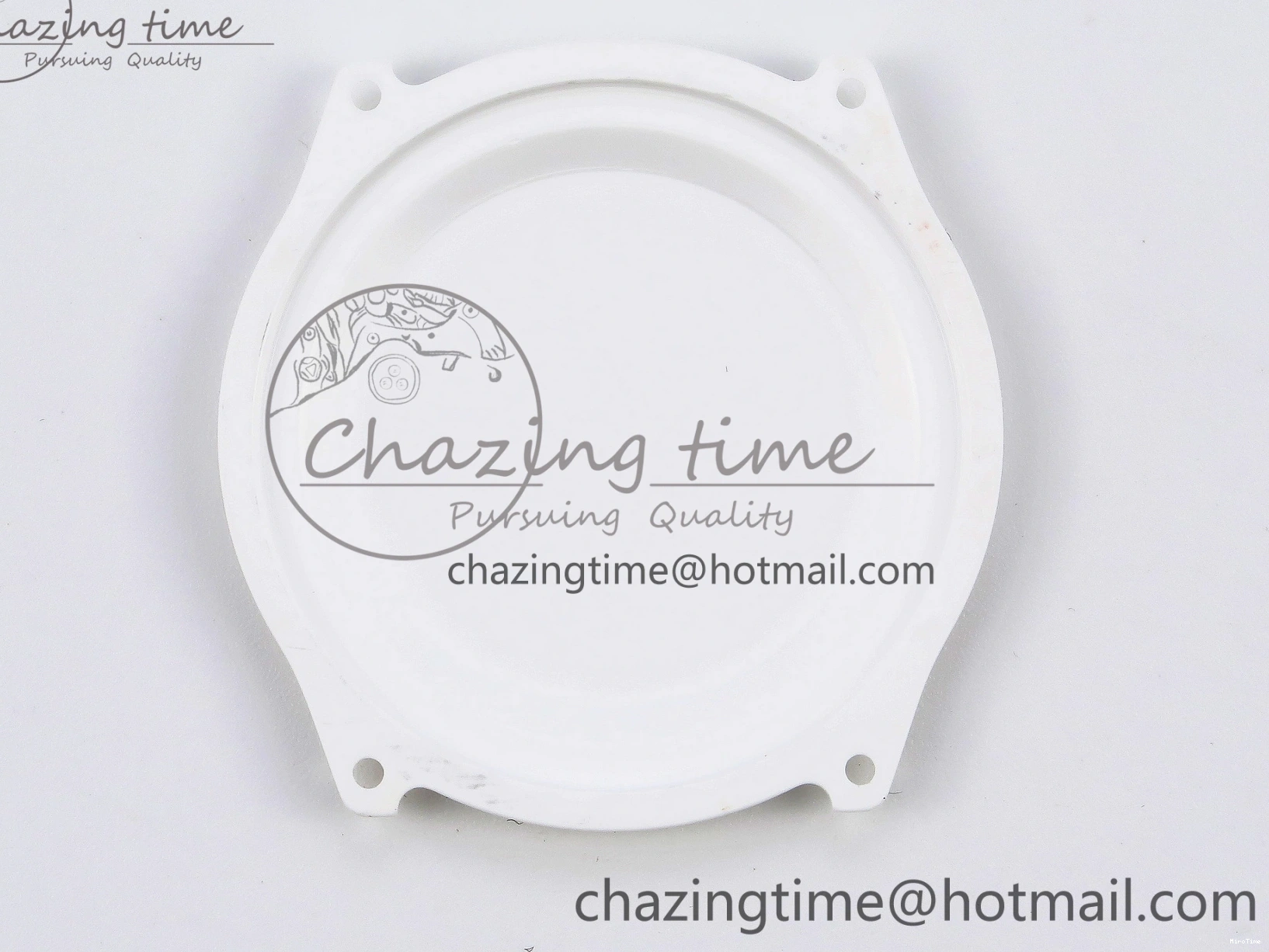 MiroTime 0203 MoistureWicking Daytona AET White Ceramic Case and Bracelet Green Dial SA4130 V 1891